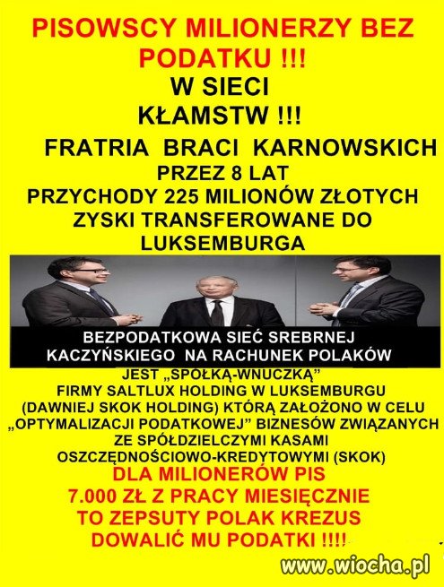 Elity PiSu szykuja sie do odlotu i chowaja pieniadze!