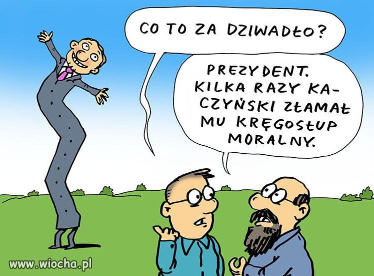 Jak to z tym moralnym kregoslupem w polityce?