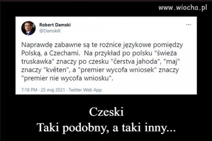 Problemy Morawieckiego z czeskim językiem...