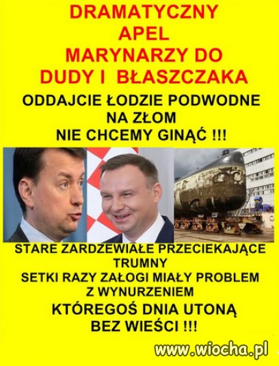 Teraz Polski bronią różańcowi rycerze, zakute łby.