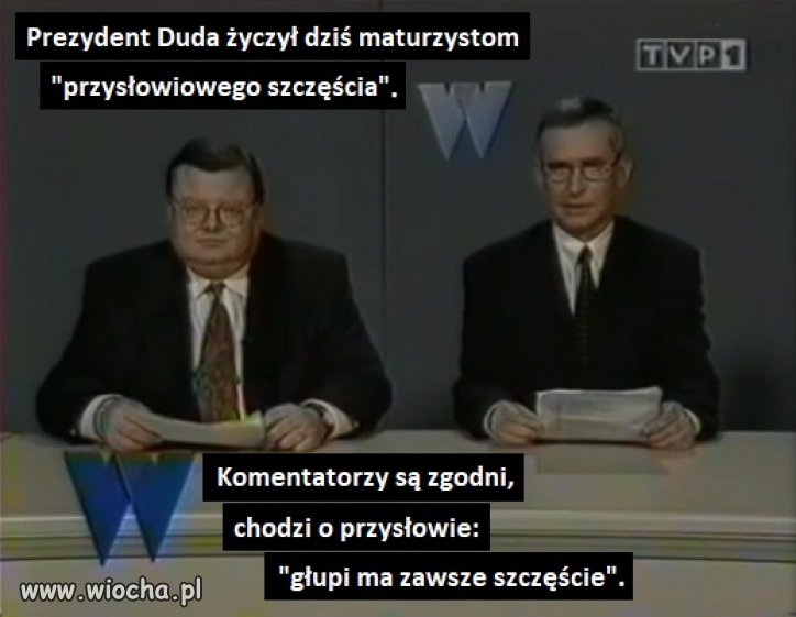 Za chwilę dalszy ciąg programu