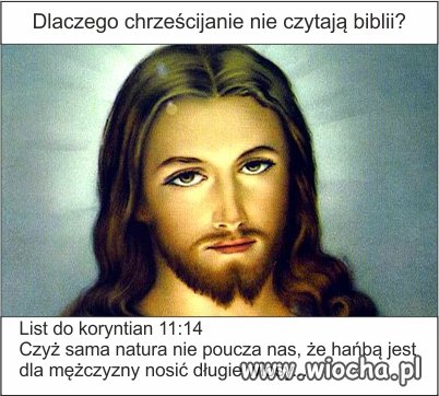 Biblia, Jezus, włosy