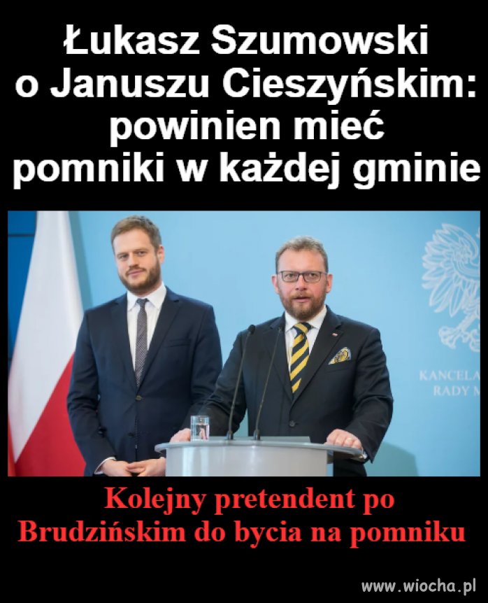 Kolejny pomnik dla kolejnego PiS-owca 
