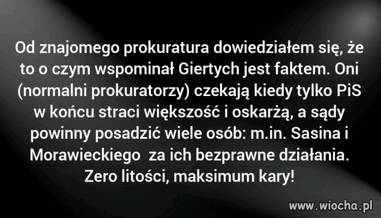 Jest nadzieja na sprawiedliwość