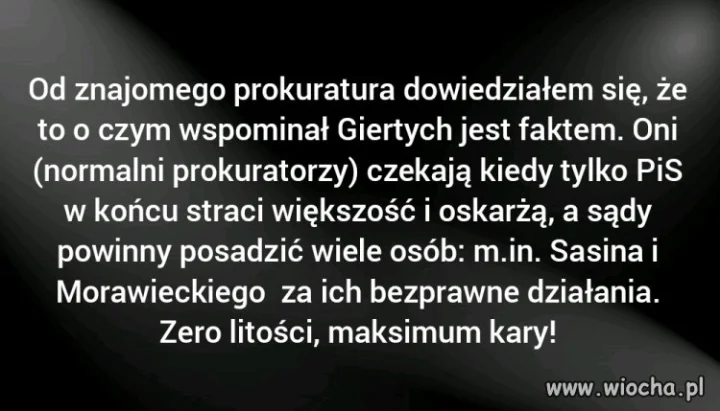 Jest nadzieja na sprawiedliwość
