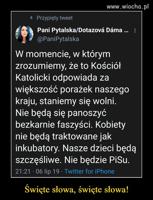 Coraz więcej ludzi zaczyna to rozumieć ...
