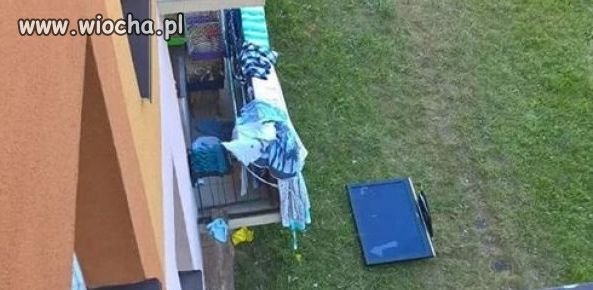 A u mnie w bloku jak zwykle...