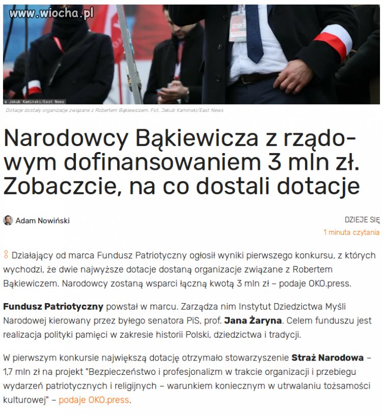 Prywatna firma ochroniarska pisu i kościoła