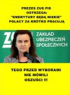 Przypomne ze PiS wygral wybory, obnizajac wiek emerytalny!