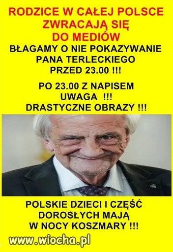 Miejcie litość nad dziećmi i wrażliwymi dorosłymi.