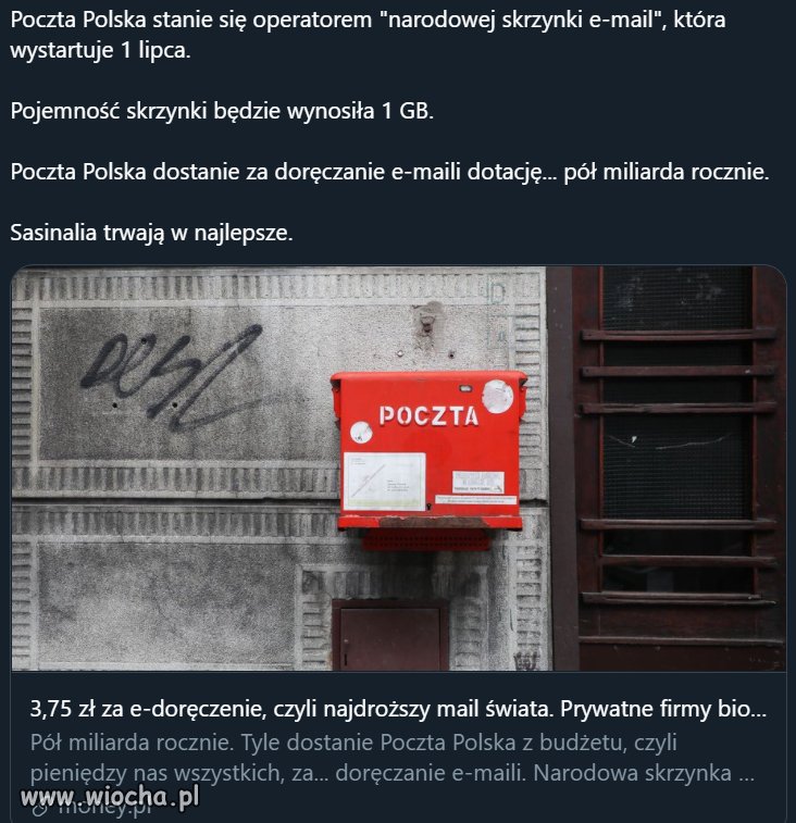 Najdroższy mail świata