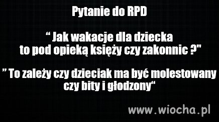 Ten Rzecznik Praw Dziecka tego nie powie