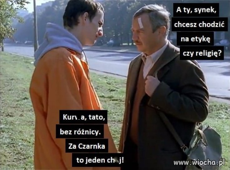Za Czarnka to faktycznie jeden ...
