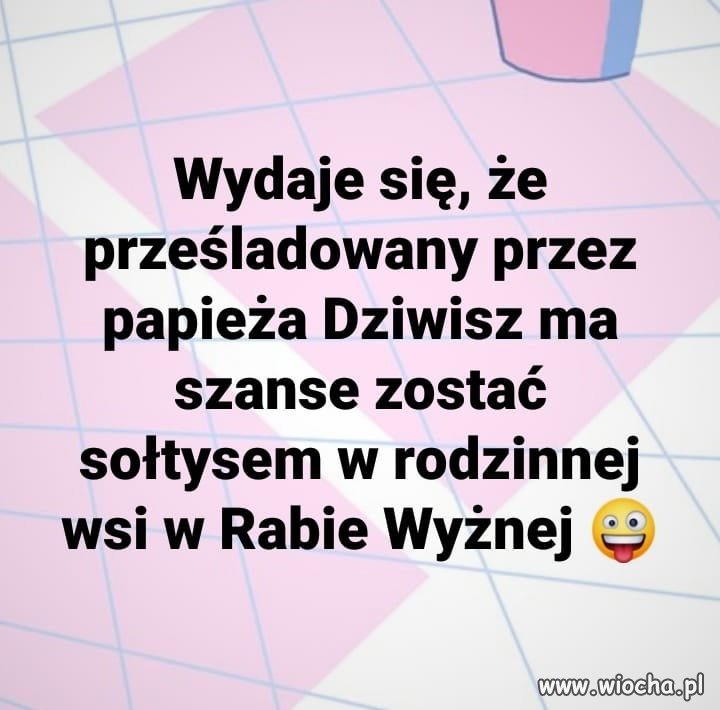 Ponoć są takie plany ...