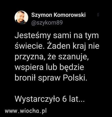 Wystarczyło 6 lat rządów PiSu...