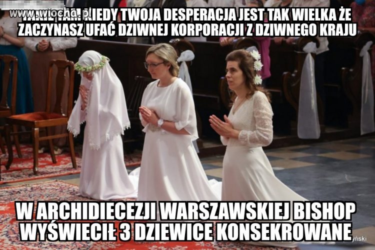 Podobno w Polsce jest 300 takich kretynek