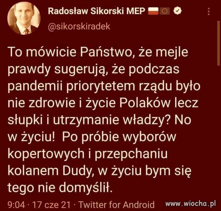 No w życiu!