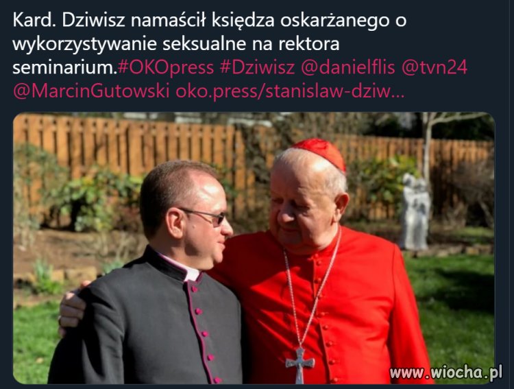 Dziwisz namaścił księdza oskarżanego o wykorzystywanie seksualne na rektora seminarium.