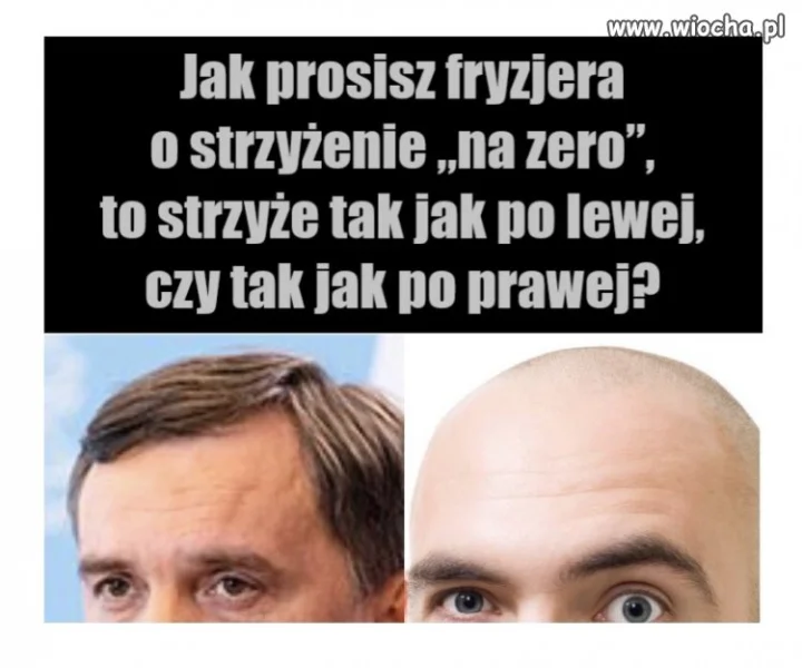 Jak prosisz fryzjera o strzyżenie 'na zero', 