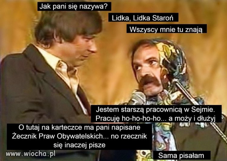 Wszyscy ją tam znają 