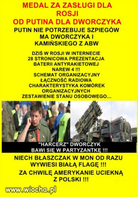 Z Kaczynskim, ministrem bezpieczenstwa (wlasnego)