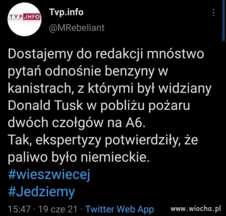 Wiadomości pewnej stacji 