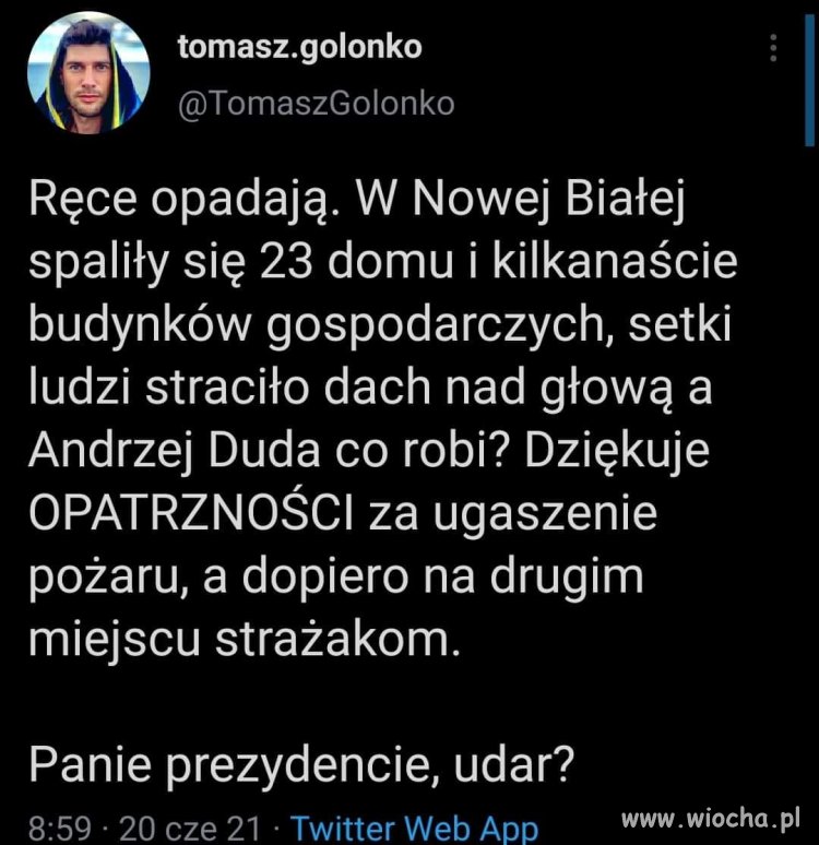 Ten typ już tak ma ...