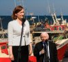 Jarosław Kaczyński na rynku w Rzeszowie.