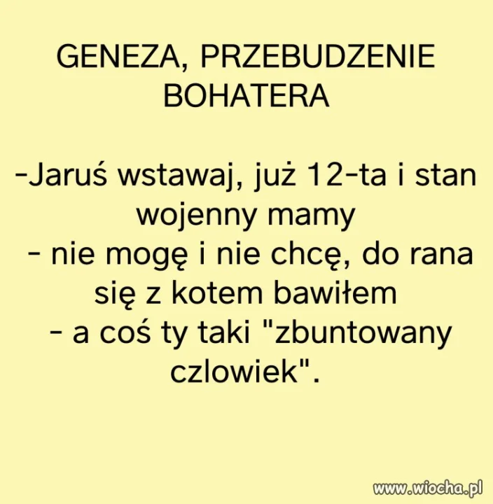 Tak się rodzi ...