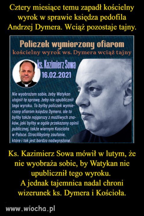 Przestępstwa pedofilii w sekcie kościoła, nadal tajemnica!