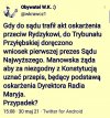 Tadeusza PiS nie rusza ...