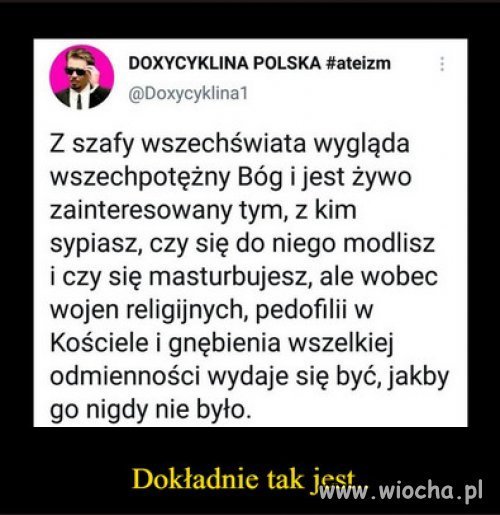 Jak to jest z tym wszechpoteznym?