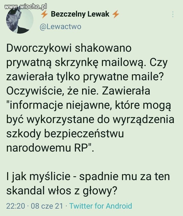 A Wy jak sądzicie?