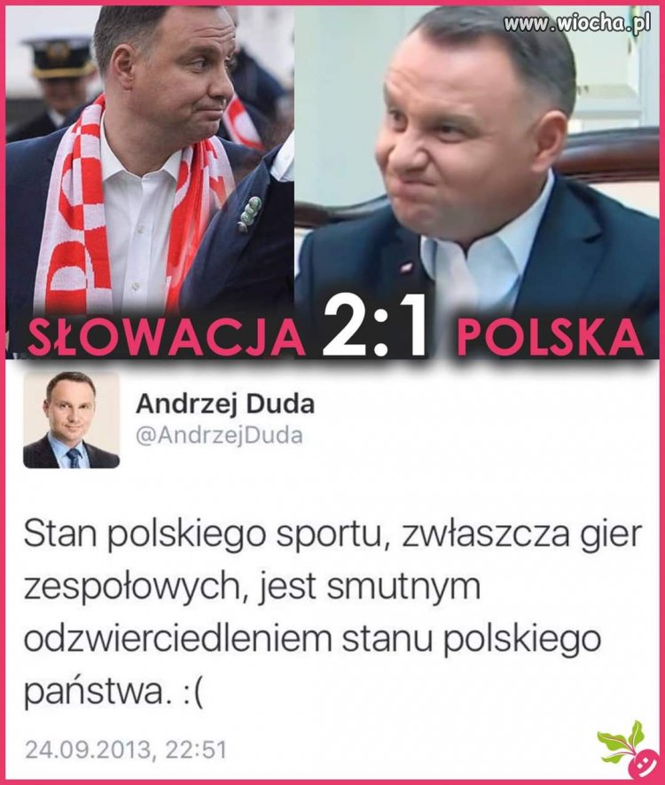 Trudno o lepszy komentarz