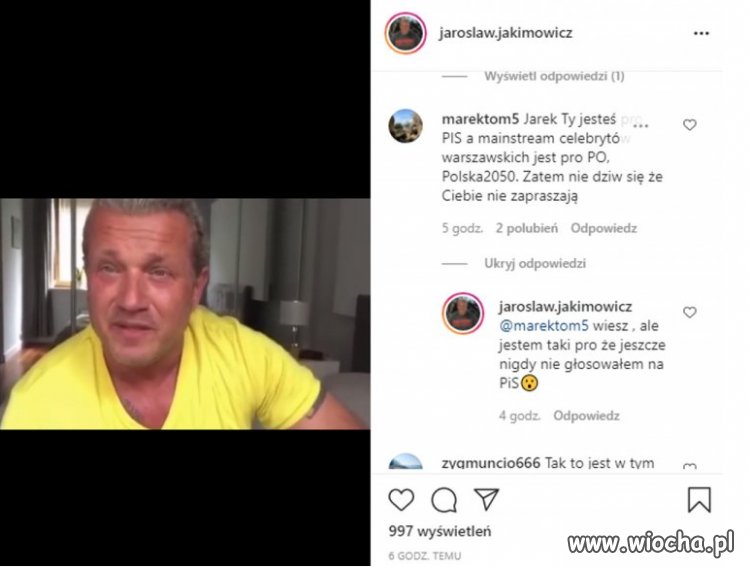 Bieg po nowe życie,nie dla Jakimowicza
