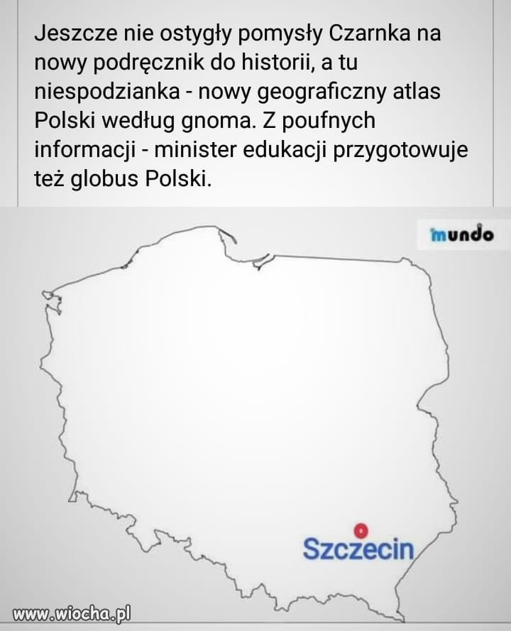 Mapa polski 