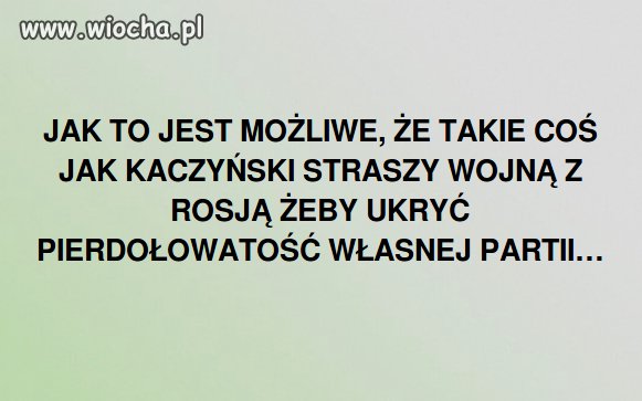 Przy tym rządzie wszystko jest możliwe