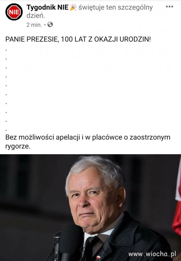 100 lat panie prezesie