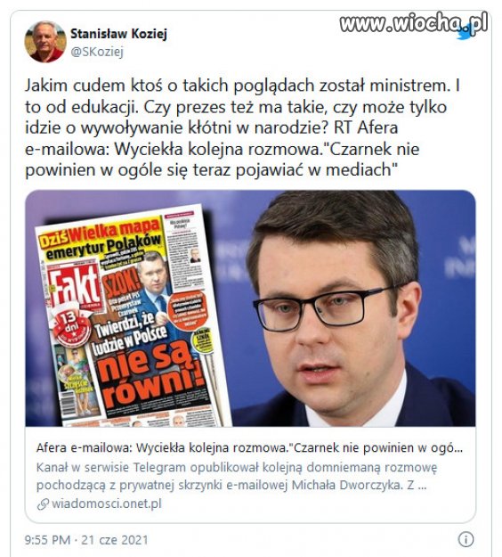 Czarnek był ODSUWANY od kampanii Dudy.
