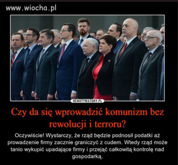 Kaczynski juz na dobrej drodze...