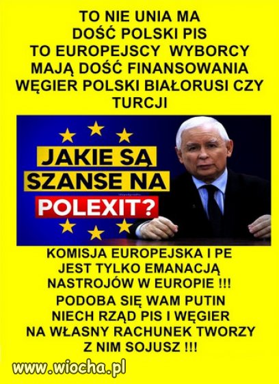 Europejczycy juz nie chca popierac dyktatury i korupcji PiSu!