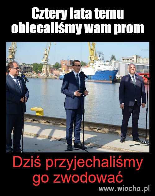 Nastąpił czas wodowania promu 
