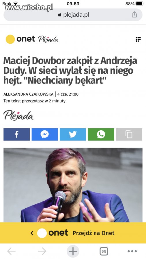 Nie wolno obrażać prezydenta buraków 