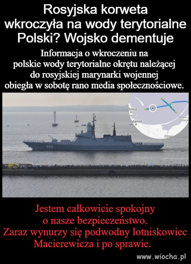 Statki i helikoptery Macierewicza 