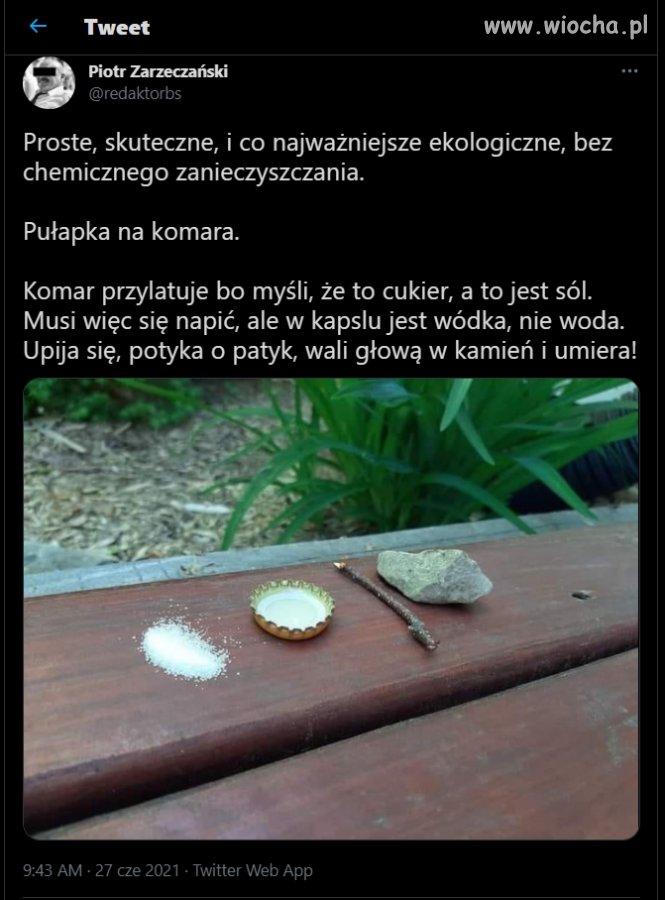 Ekologicznie po komarach
