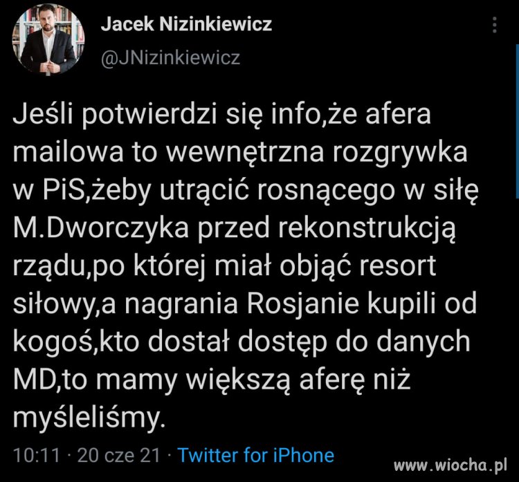 Rozgrywki w rządzie 