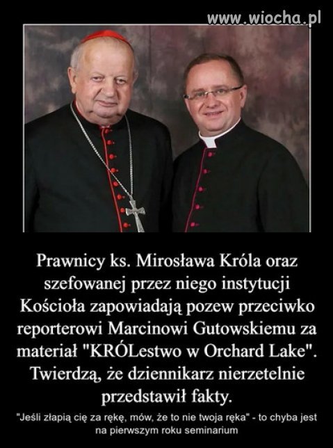 Brawo sekto kosciola! Osmieszajcie sie jeszcze bardziej...