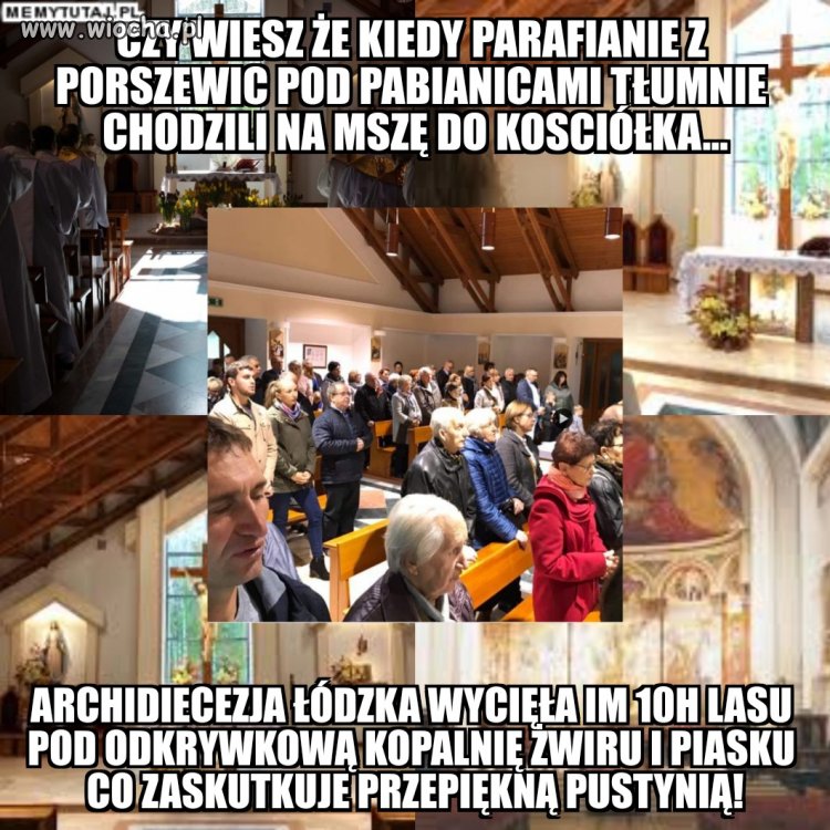 Od katabasów dla  parafian by byli jak w biblii
