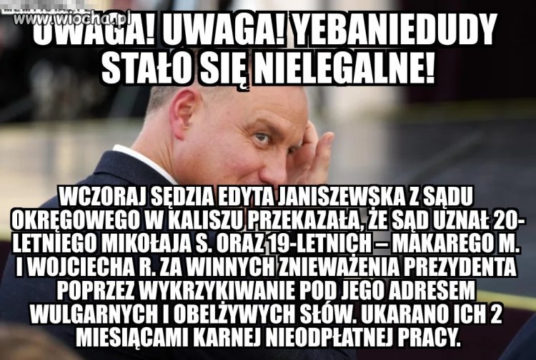 Koniec śmieszkowania z Pana D.