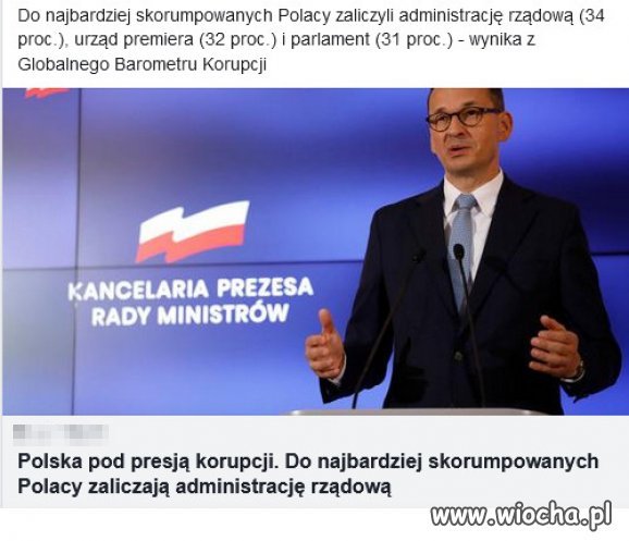 Polska pod presją korupcji.